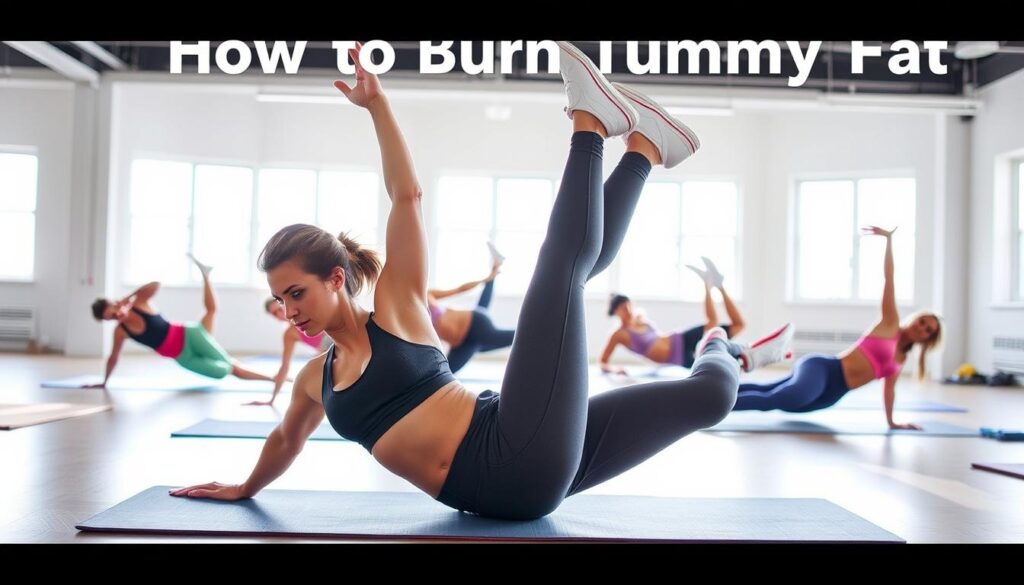 how to burn tummy fat