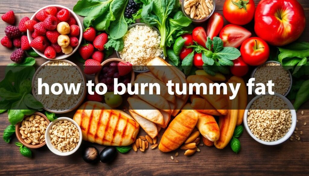 how to burn tummy fat