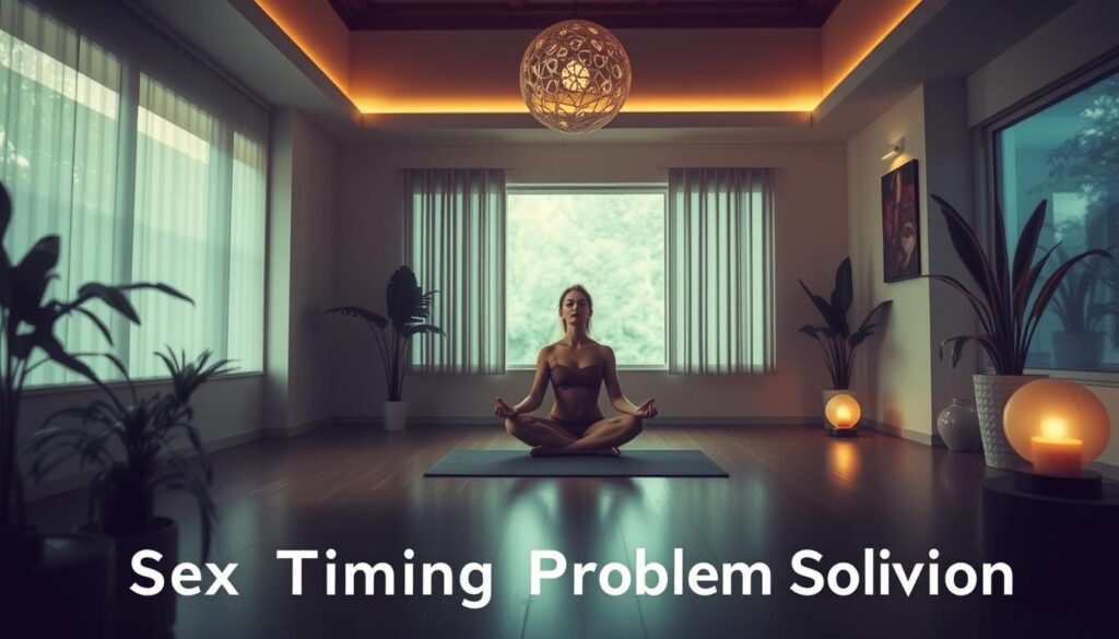 man sex timing problem solution